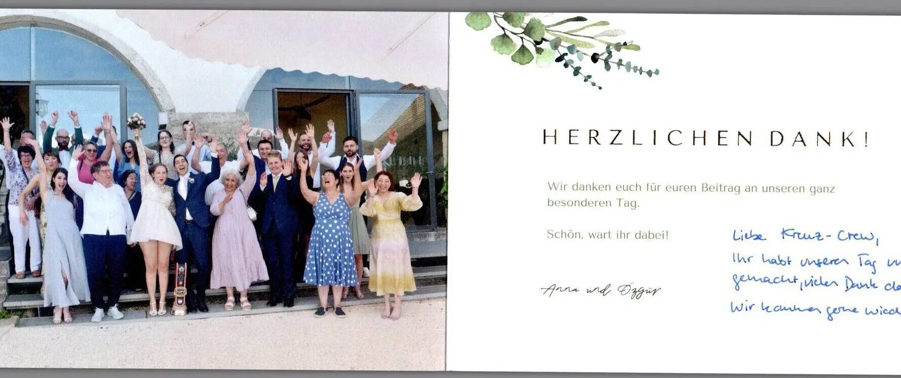 Hochzeitsapéro auf Schloss Wartenfels am 14.07.2023