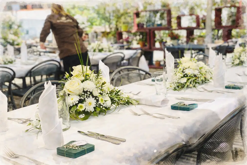 Hochzeit im Gasthof Kreuz Egerkingen – Terrasse und Gärtli